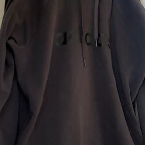 Men's Adidas XL Dark Grey Hoodie